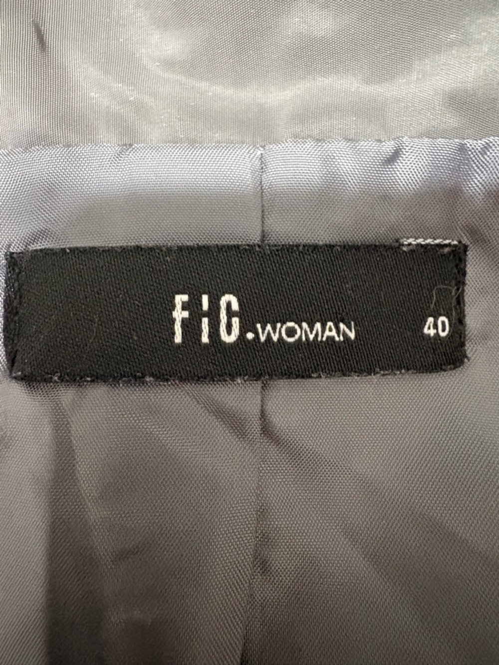 FIG- Canadian Travel Eco-conscious Brand Easy On Gray Dress Cap Sleeve V Neck - Picture 9 of 16